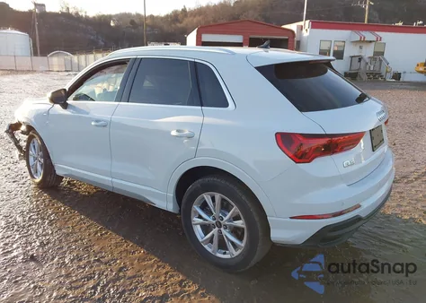 2025 Audi Q3 Premium 45 Tfsi S Line Quattro Tiptronic z USA, uszkodzony, nr VIN WA1EECF34S1065774
